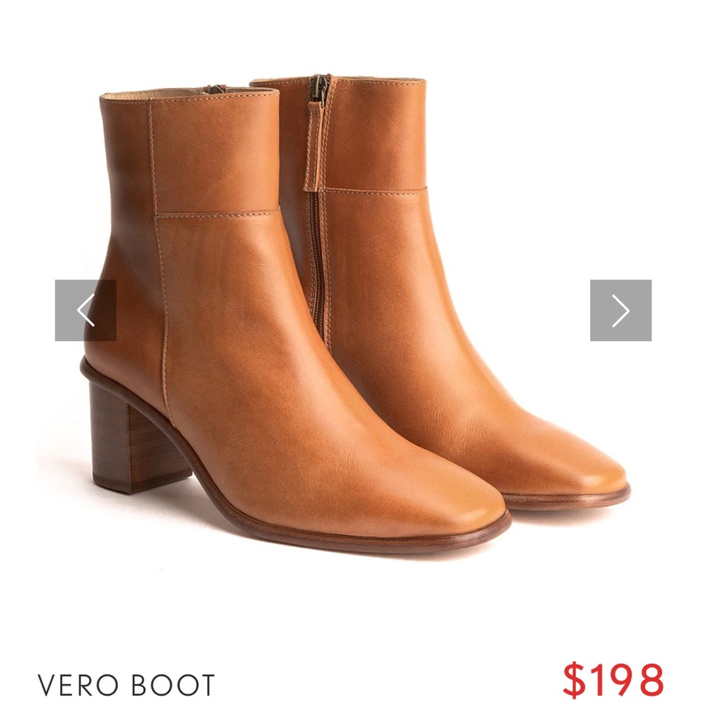 Patina Portland Lether Vero Boots Bourbon